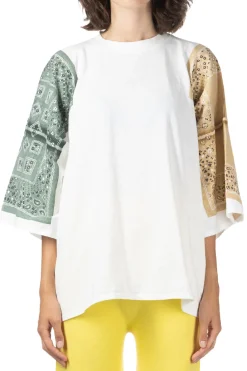 Online Kapital 18.5/-Jersey Bandana HUGE T (PECKISH RAINBOWY) - Sand Beige