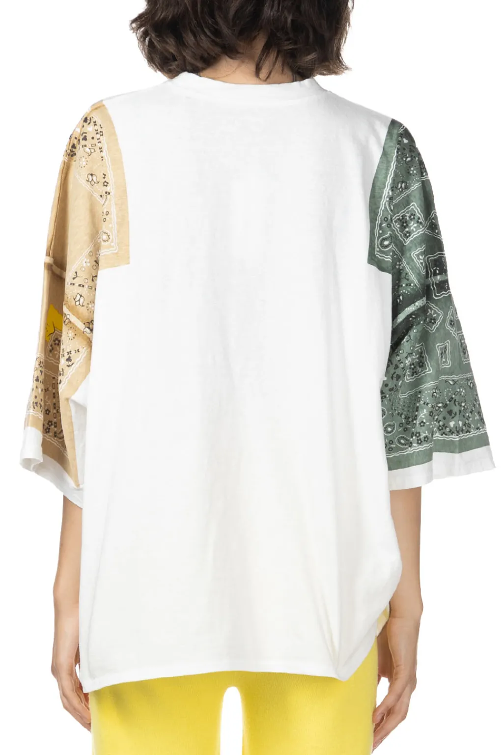 Online Kapital 18.5/-Jersey Bandana HUGE T (PECKISH RAINBOWY) - Sand Beige
