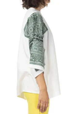 Online Kapital 18.5/-Jersey Bandana HUGE T (PECKISH RAINBOWY) - Sand Beige