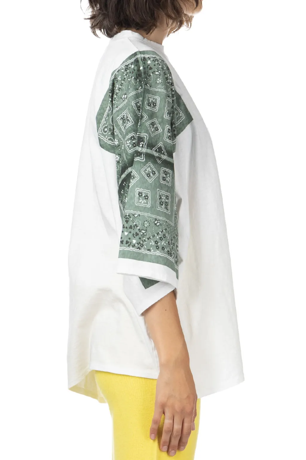 Online Kapital 18.5/-Jersey Bandana HUGE T (PECKISH RAINBOWY) - Sand Beige