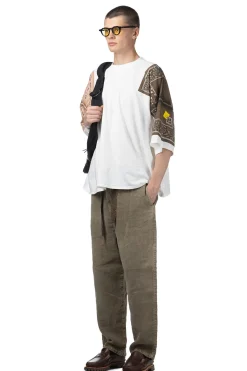 Outlet Kapital 18.5/-Jersey Bandana HUGE T (PECKISH RAINBOWY) - Brown Khaki