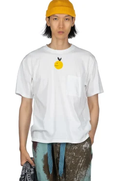 Sale Kapital 20/-Jersey Crew Pocket T (CONEYBOWY) - White