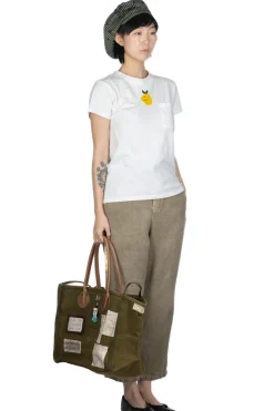 Online Kapital 20/-Jersey Crew Pocket T (CONEYBOWY) - White