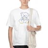 Clearance Kapital 20/-Jersey Crew T (PECKISH LITTLE BEAR) - White