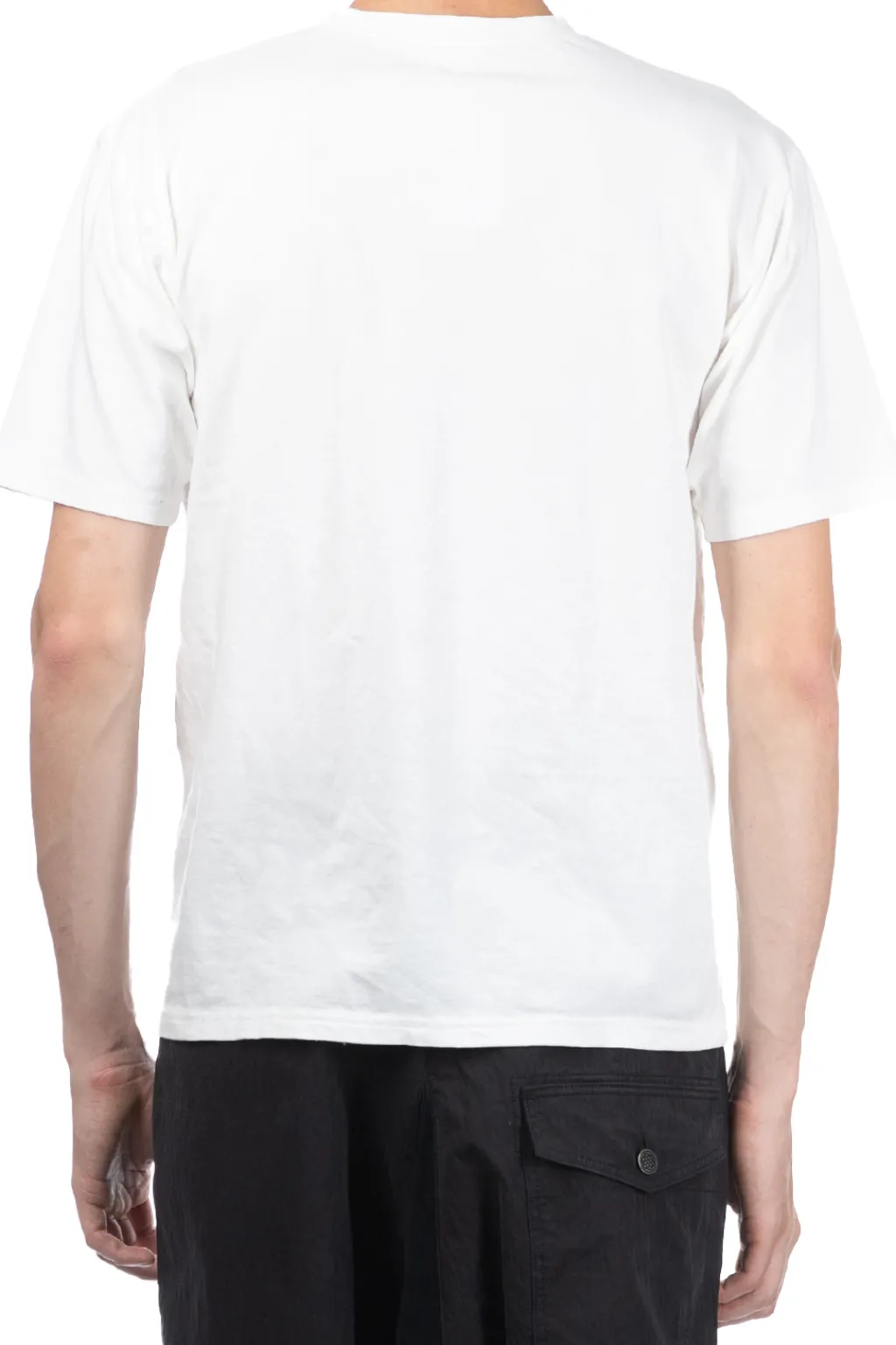 Clearance Kapital 20/-Jersey Crew T (PECKISH LITTLE BEAR) - White