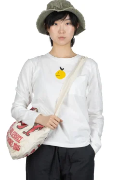 Online Kapital 20/-Jersey Crewneck LS Tee (CONEYBOWY) - White
