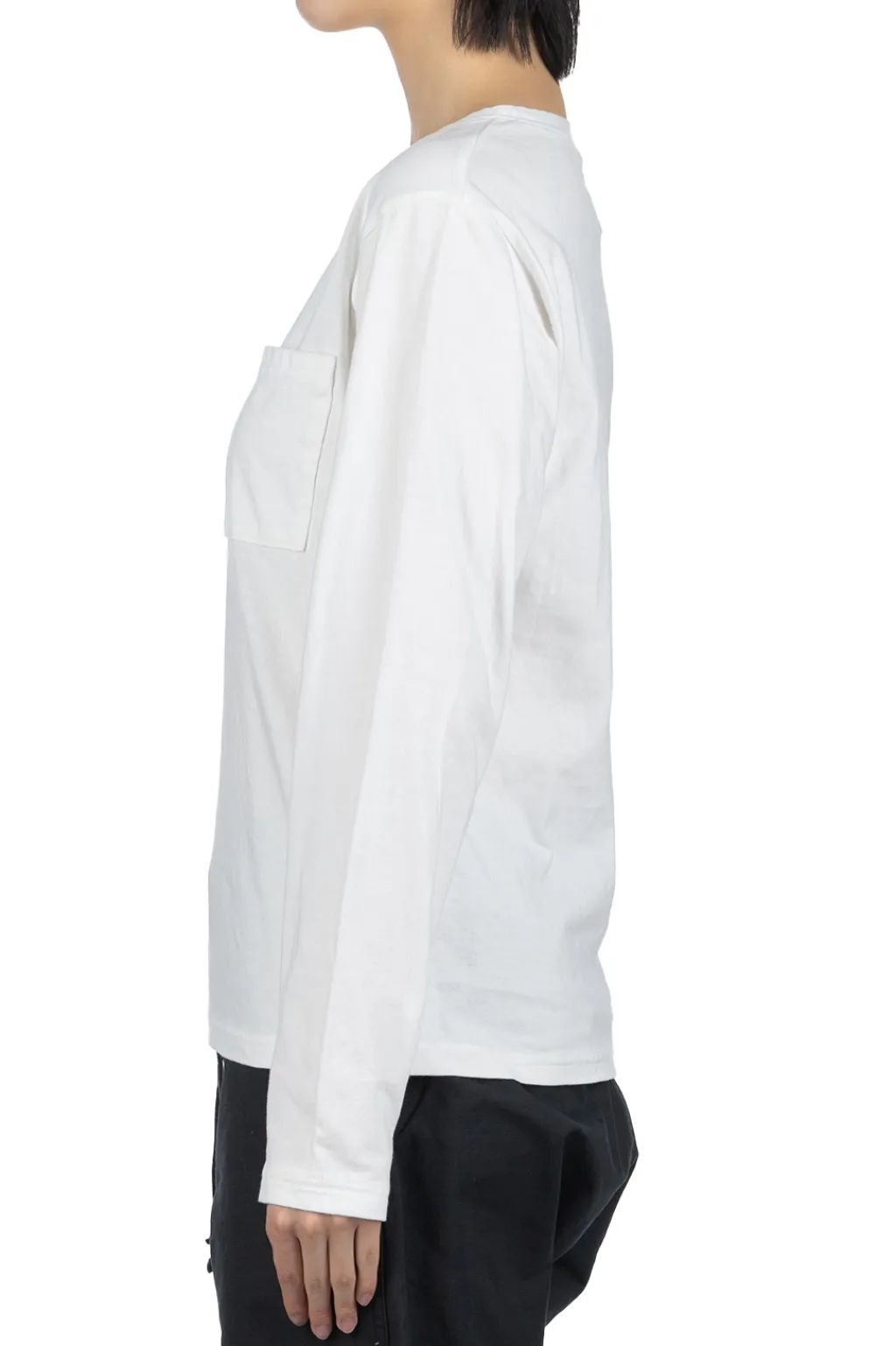Online Kapital 20/-Jersey Crewneck LS Tee (CONEYBOWY) - White