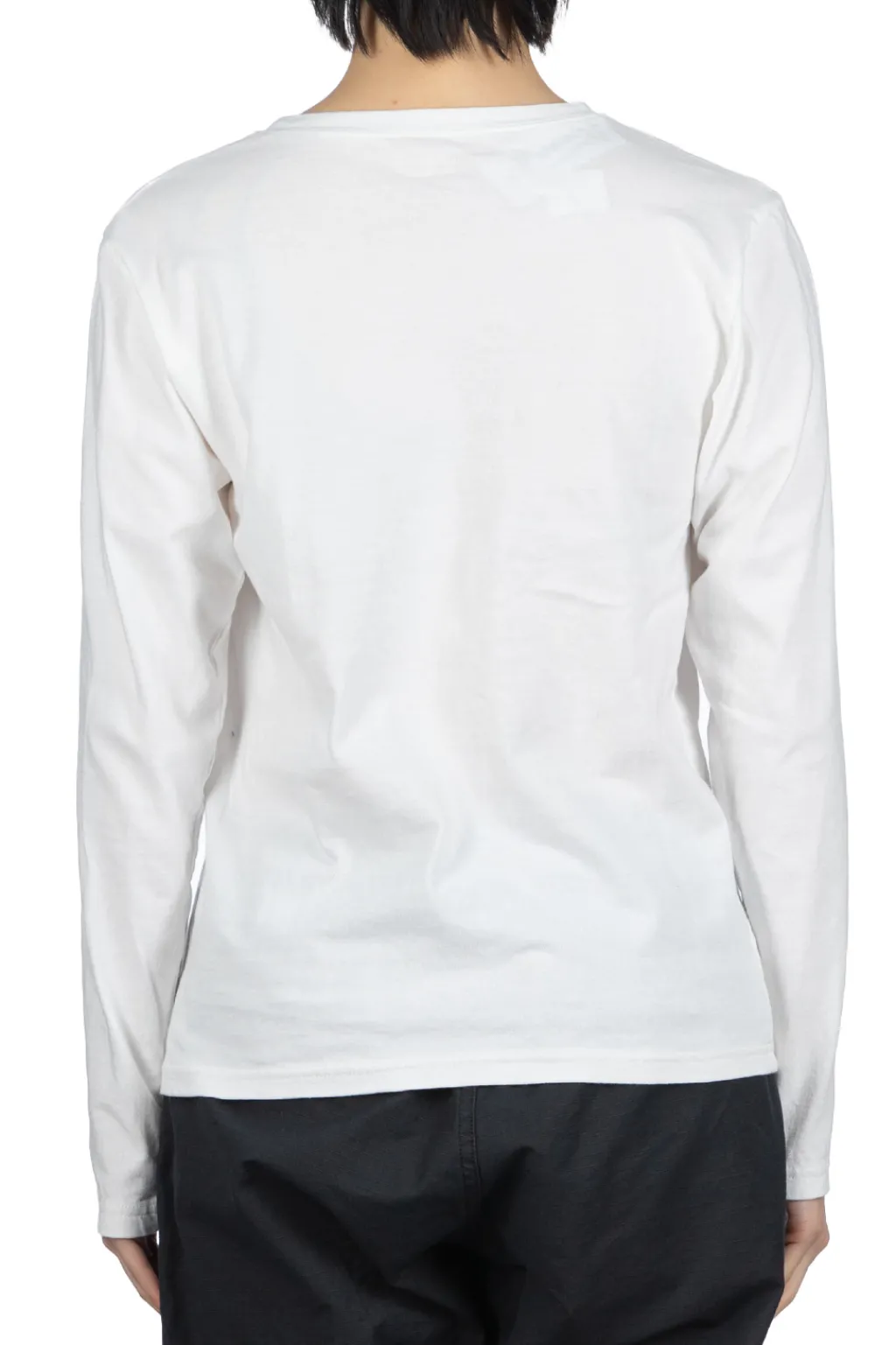 Online Kapital 20/-Jersey Crewneck LS Tee (CONEYBOWY) - White
