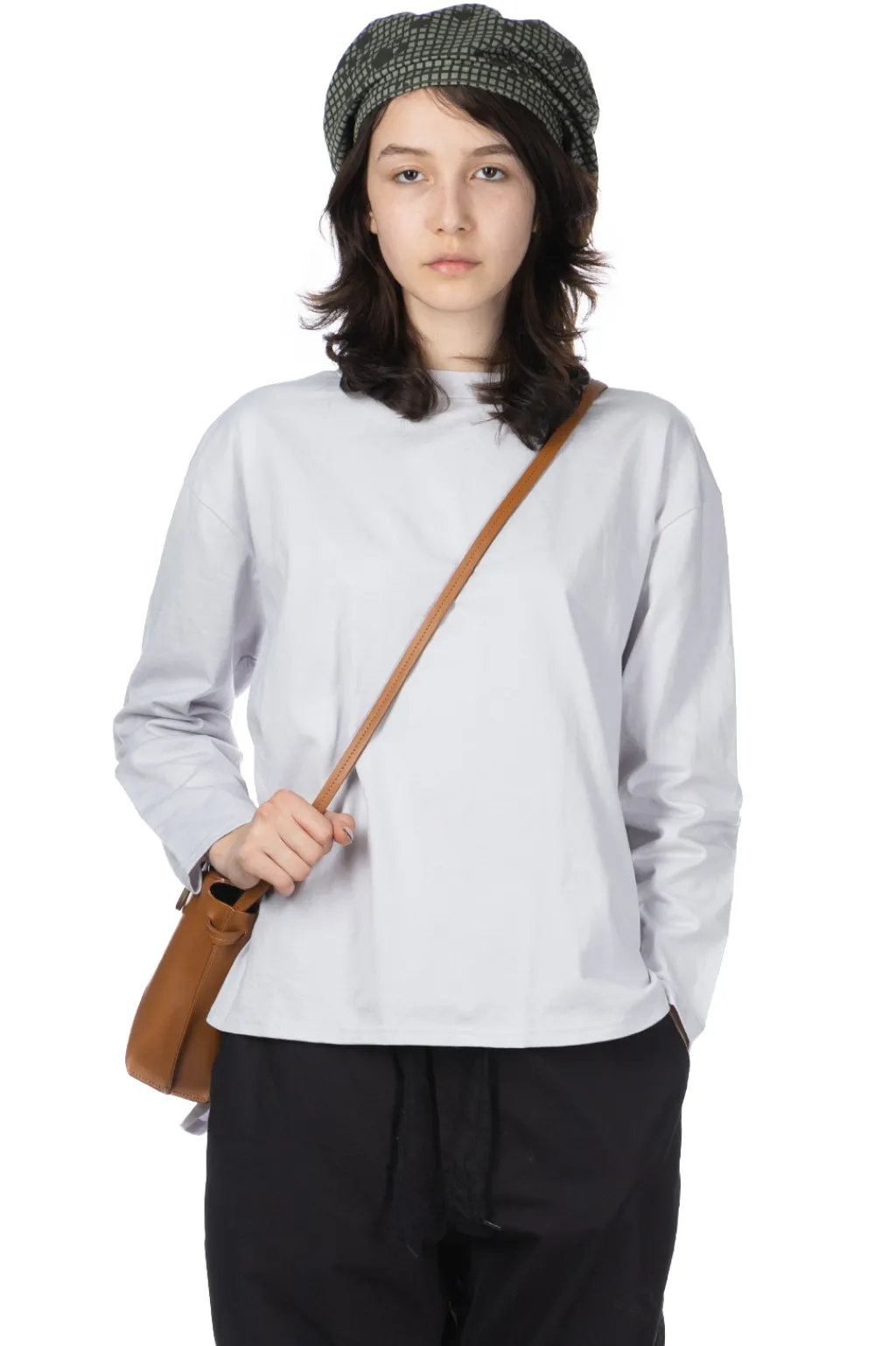 Sale NARU Jersey Crewneck Pullover - Light Grey