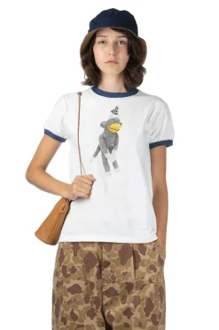 Online Kapital 20/-Jersey RINGER T (NENEPIPPI) - White