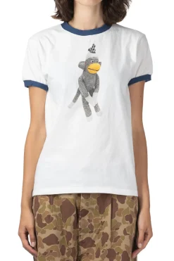 Online Kapital 20/-Jersey RINGER T (NENEPIPPI) - White