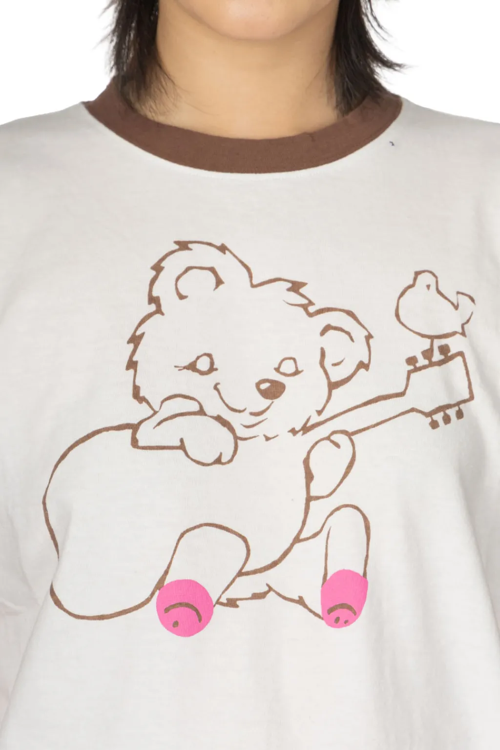 Online Kapital 20 Jersey Ringer-T LittleBear Harmony - Brown