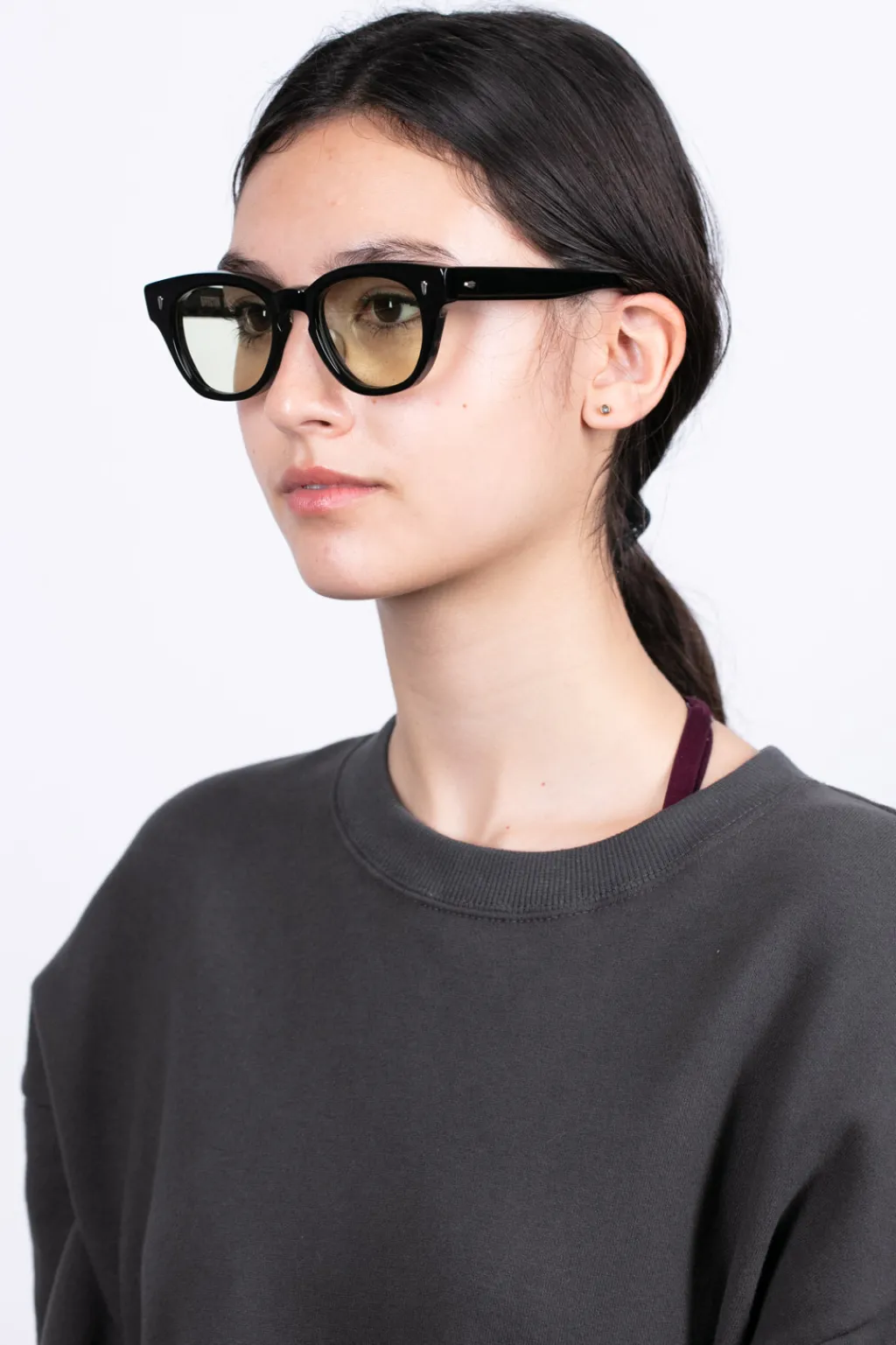 Outlet Effector Julia - Sunglasses - BK - Green Lens