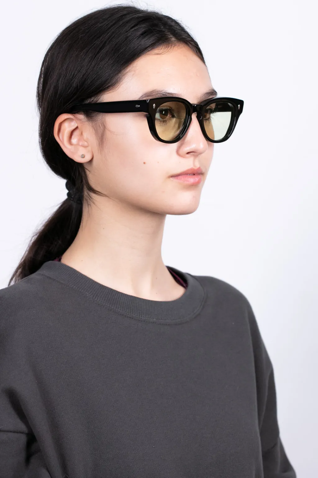 Outlet Effector Julia - Sunglasses - BK - Green Lens