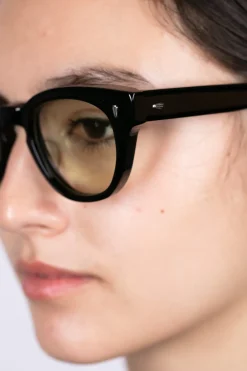 Outlet Effector Julia - Sunglasses - BK - Green Lens