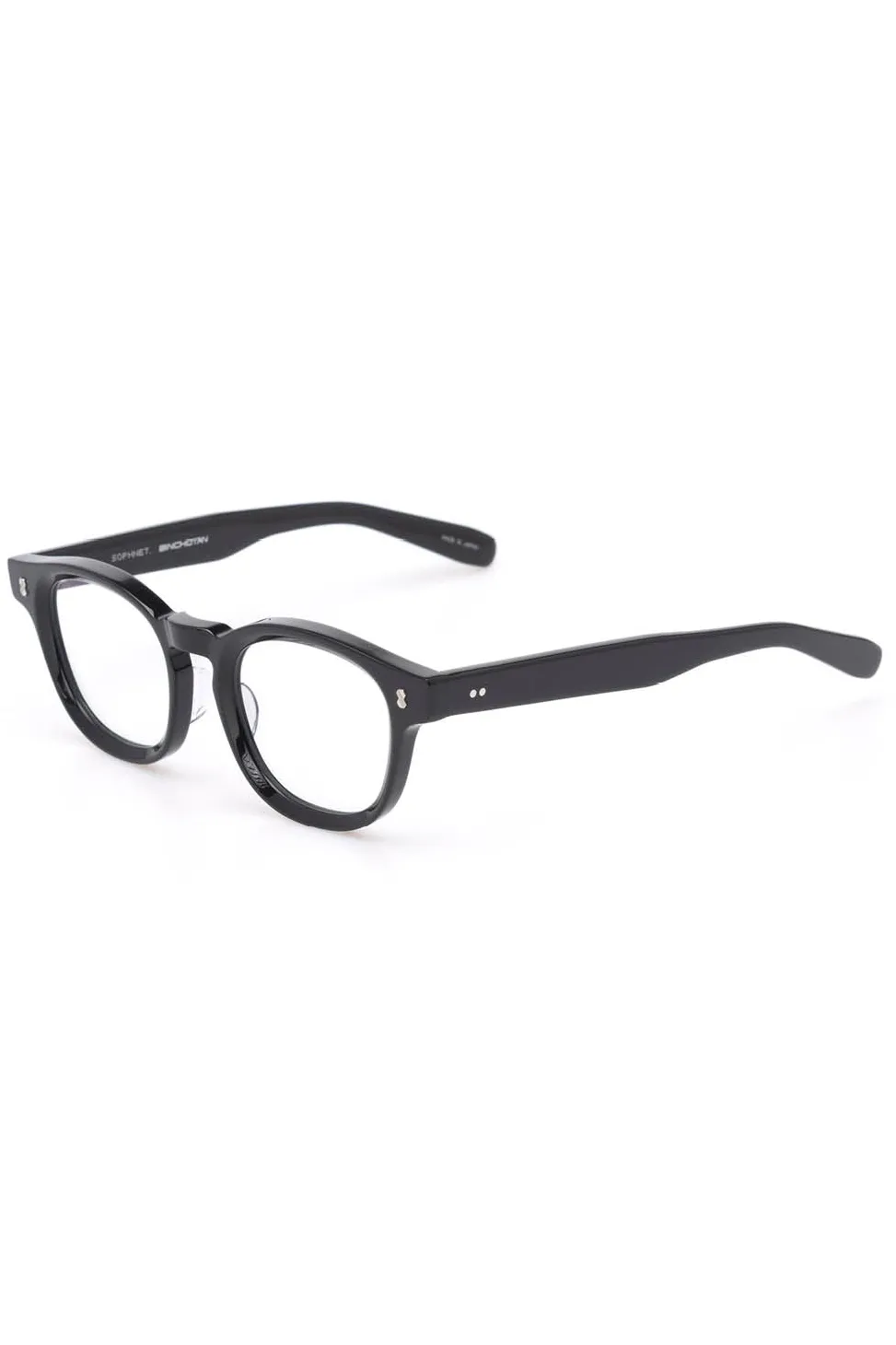Fashion SOPHNET 金子眼鏡 Kaneko Optical - Binchotan Glasses - Black