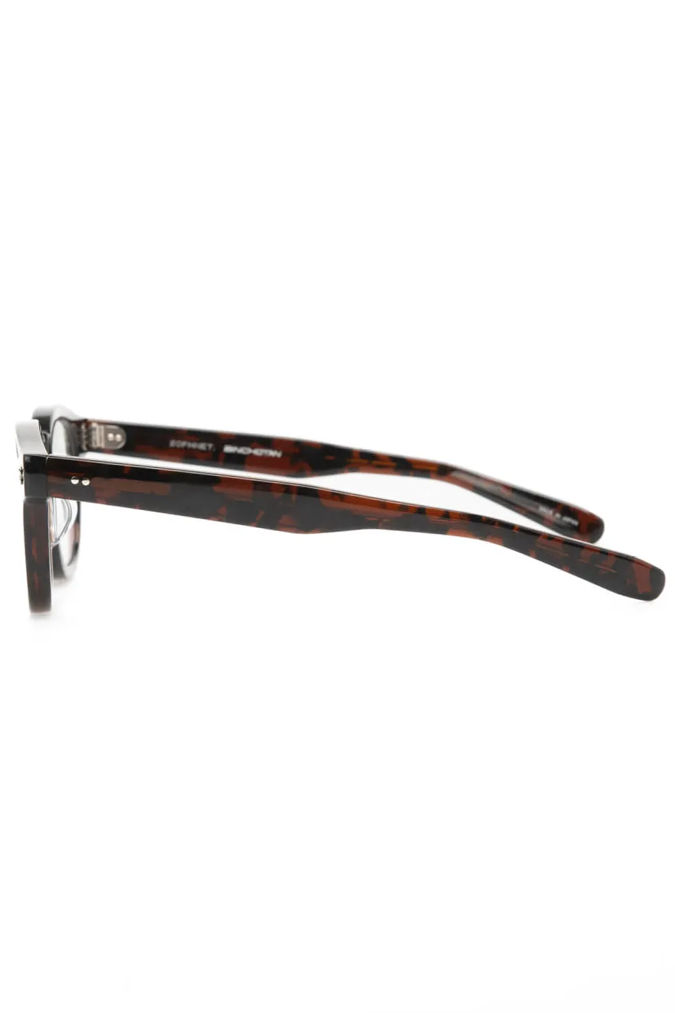 Best SOPHNET 金子眼鏡 Kaneko Optical - Binchotan Glasses - Brown