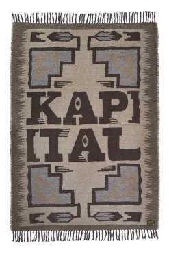 Clearance Kapital SPEAKEASY Blanket - Brown x Beige