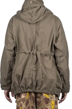 Clearance Kapital Katsuragi Cotton RING Coat - Khaki
