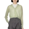 Hot AURALEE Kid Mohair Sheer Knit Cardigan