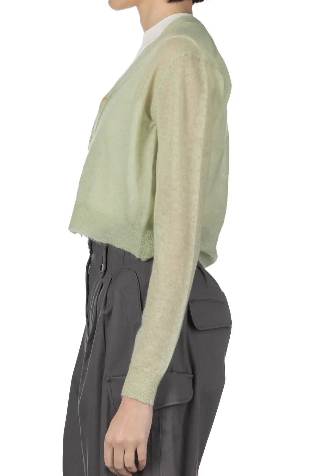 Hot AURALEE Kid Mohair Sheer Knit Cardigan