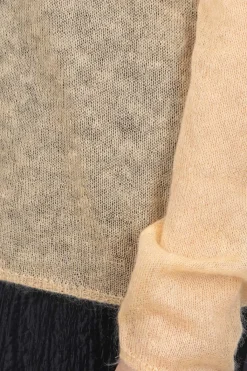 Discount AURALEE Kid Mohair Sheer Knit Turtleneck - Light Orange