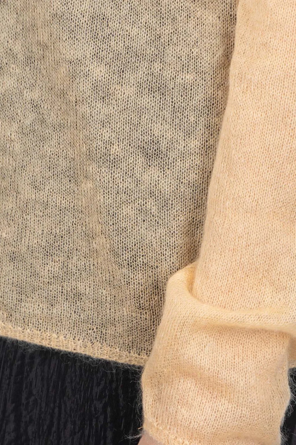 Discount AURALEE Kid Mohair Sheer Knit Turtleneck - Light Orange