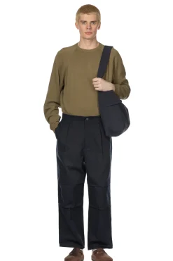 Clearance Still by Hand Knee Tuck Wide Pants - Dark Navy