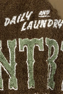 Sale Kapital Knit x Fur GRIZZLY SWT (EM KOUNTRY) - Khaki
