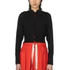 Fashion Mame Kurogouchi Knitted Cardigan - Black