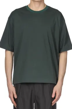 Discount Still by Hand Knitted Rib T-Shirt - Green