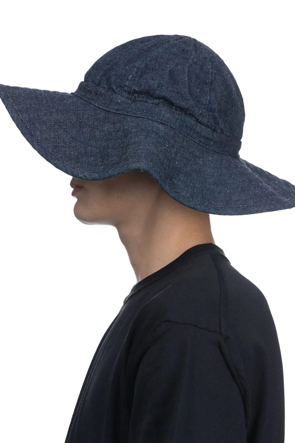 Clearance Decho Kome Hat Long Brim - 2 Colors