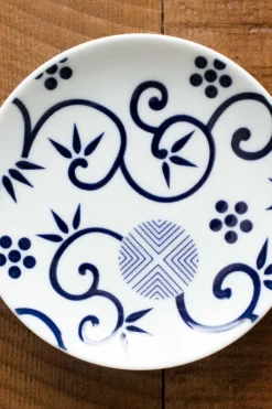 Discount Kihara Porcelain Komon Small Plate -Shochikubai