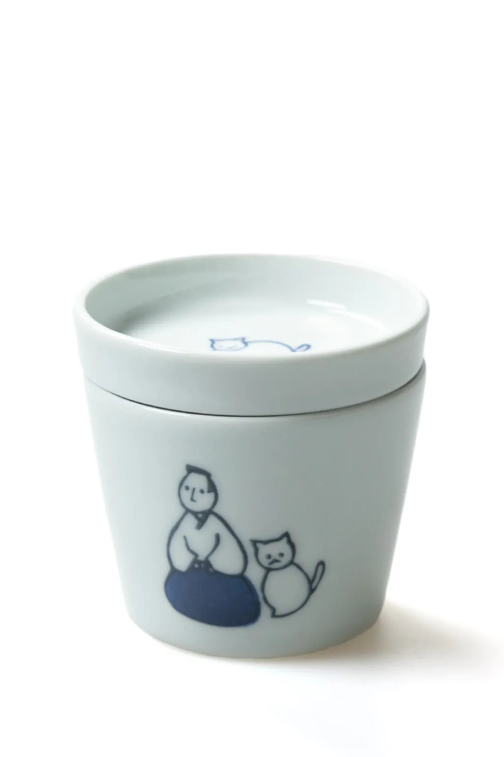 Clearance Mino Pottery KYU-JITSU Cup & Plate Set - Samurai