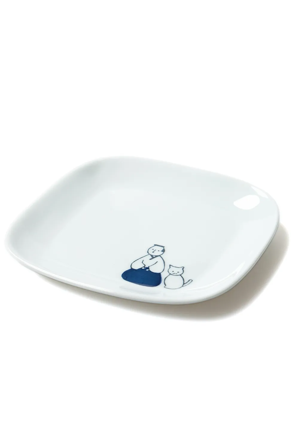 Discount Mino Pottery KYU-JITSU Square Plate - Samurai
