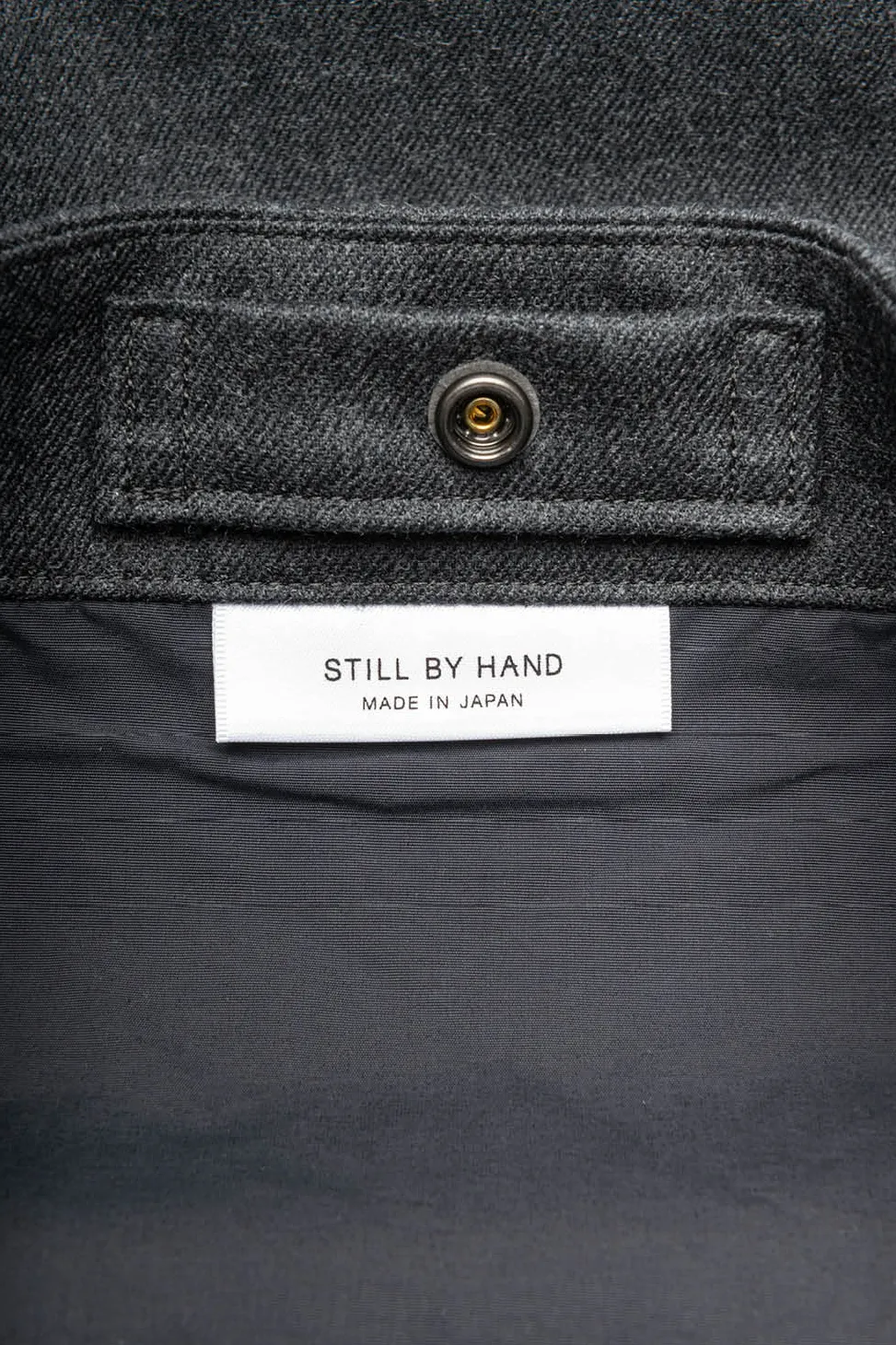 Clearance Still by Hand 3-Layer Tote Bag - Charcoal