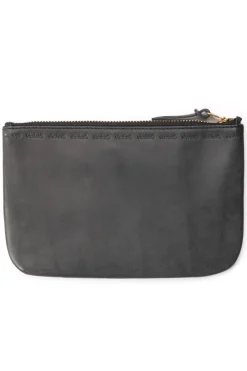 Best Visvim Leather Travel Pouch - Navy