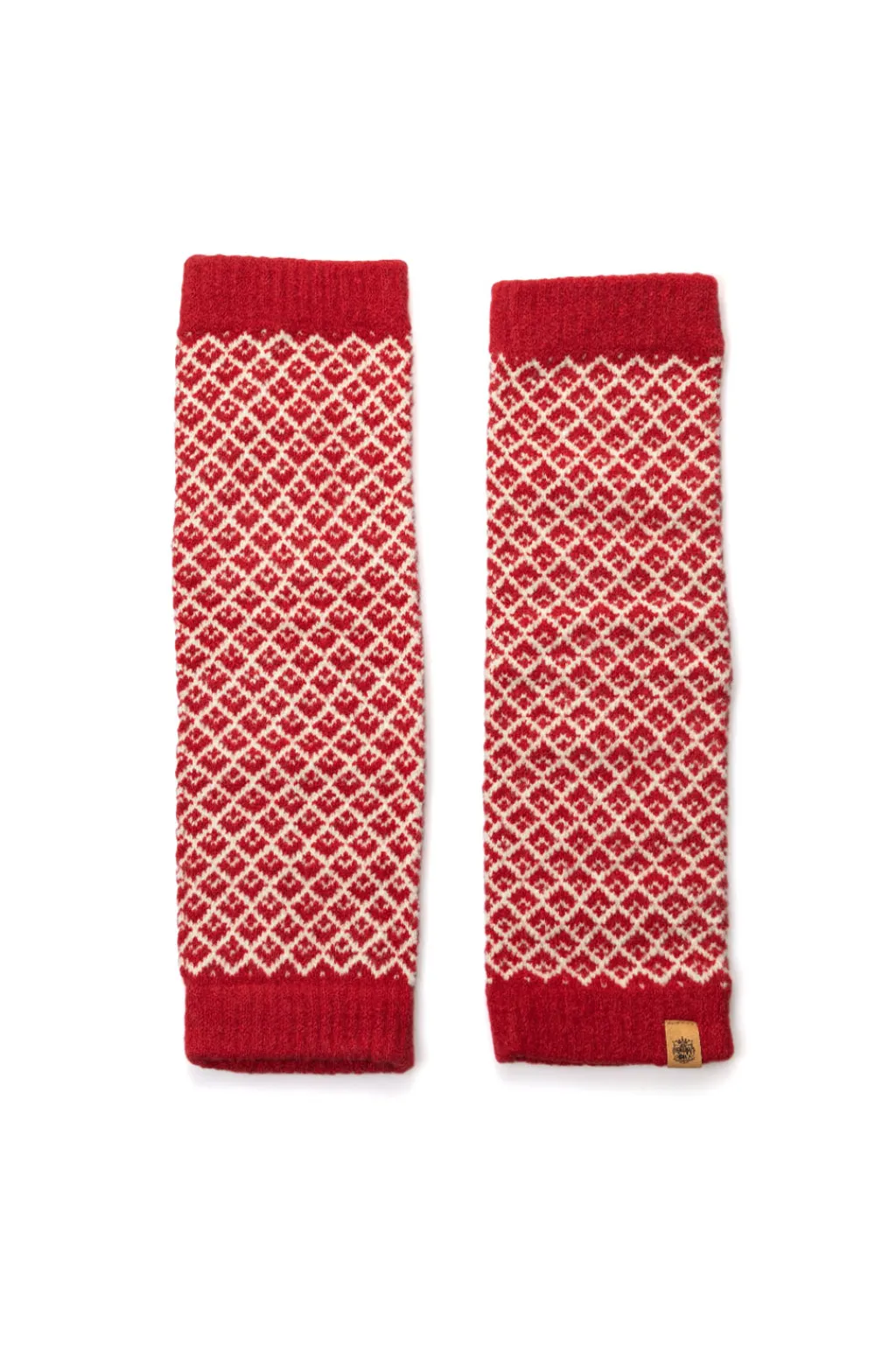 Online Tehtava Leg Warmer - Geometry Red