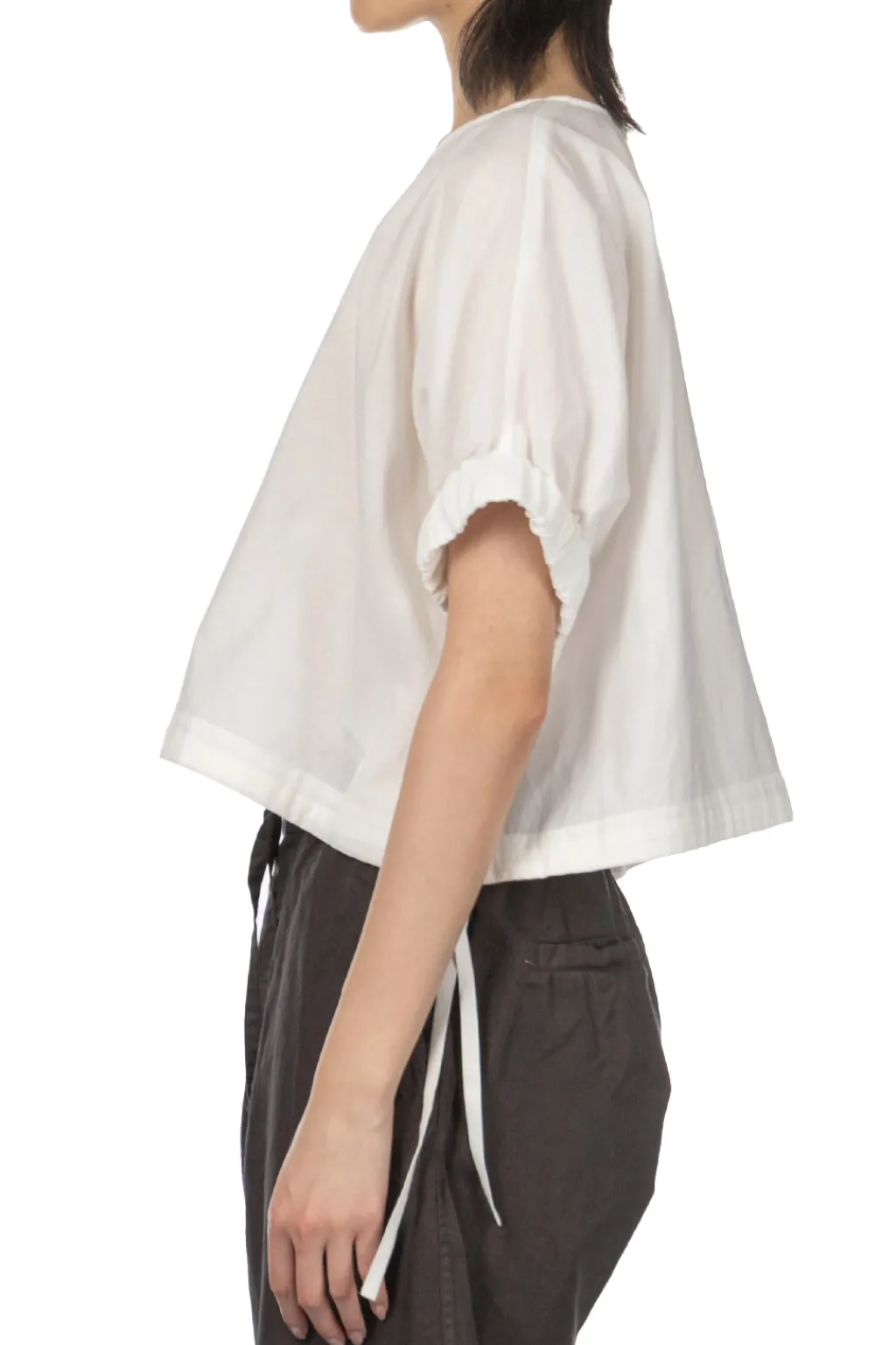 New nicholson & nicholson LEMON-SILK Top - White