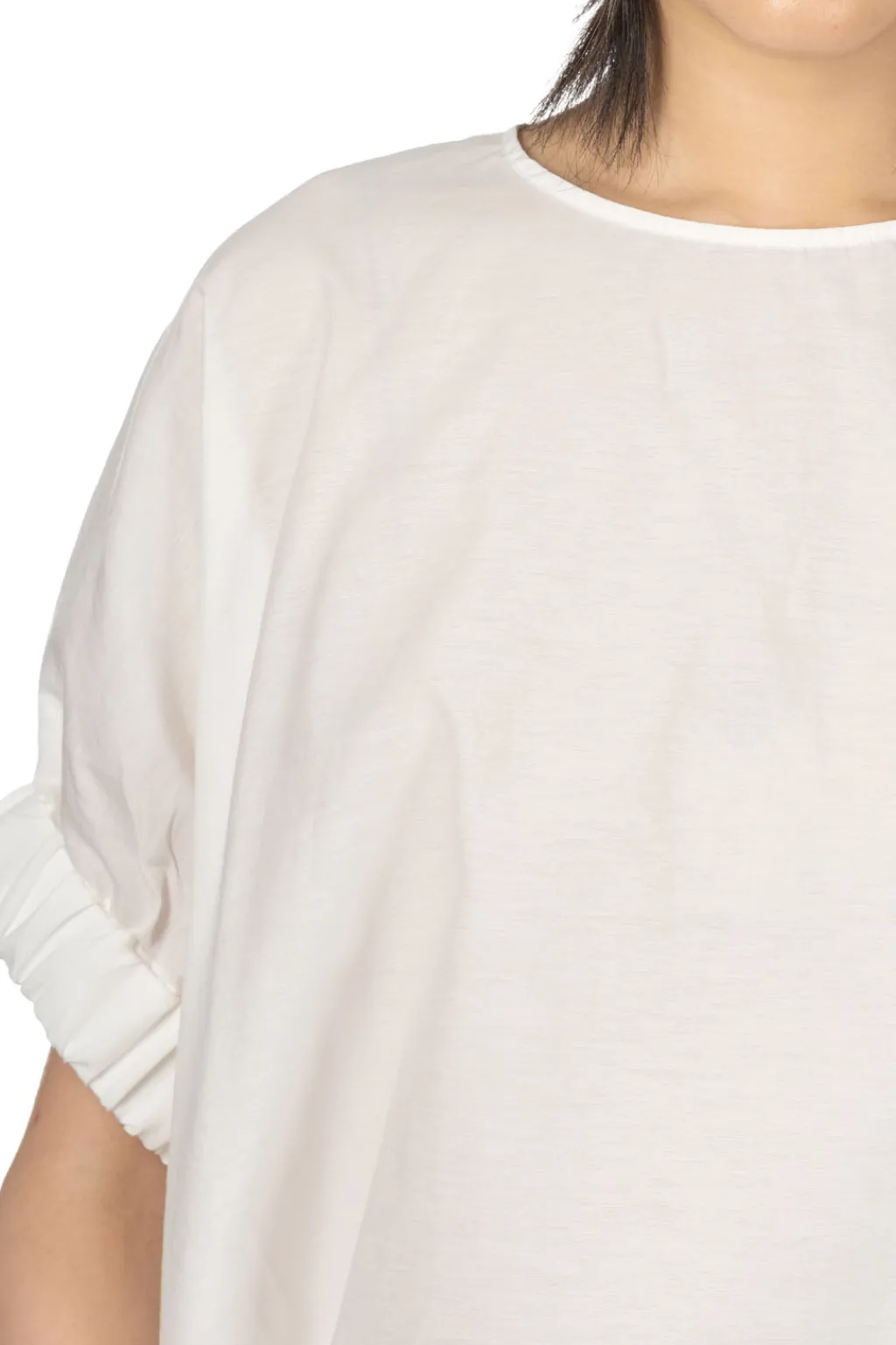 New nicholson & nicholson LEMON-SILK Top - White