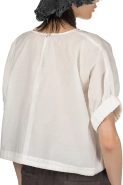 New nicholson & nicholson LEMON-SILK Top - White