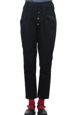 Discount Kapital Light Canvas Sarouel Nouvelle Pants -Black