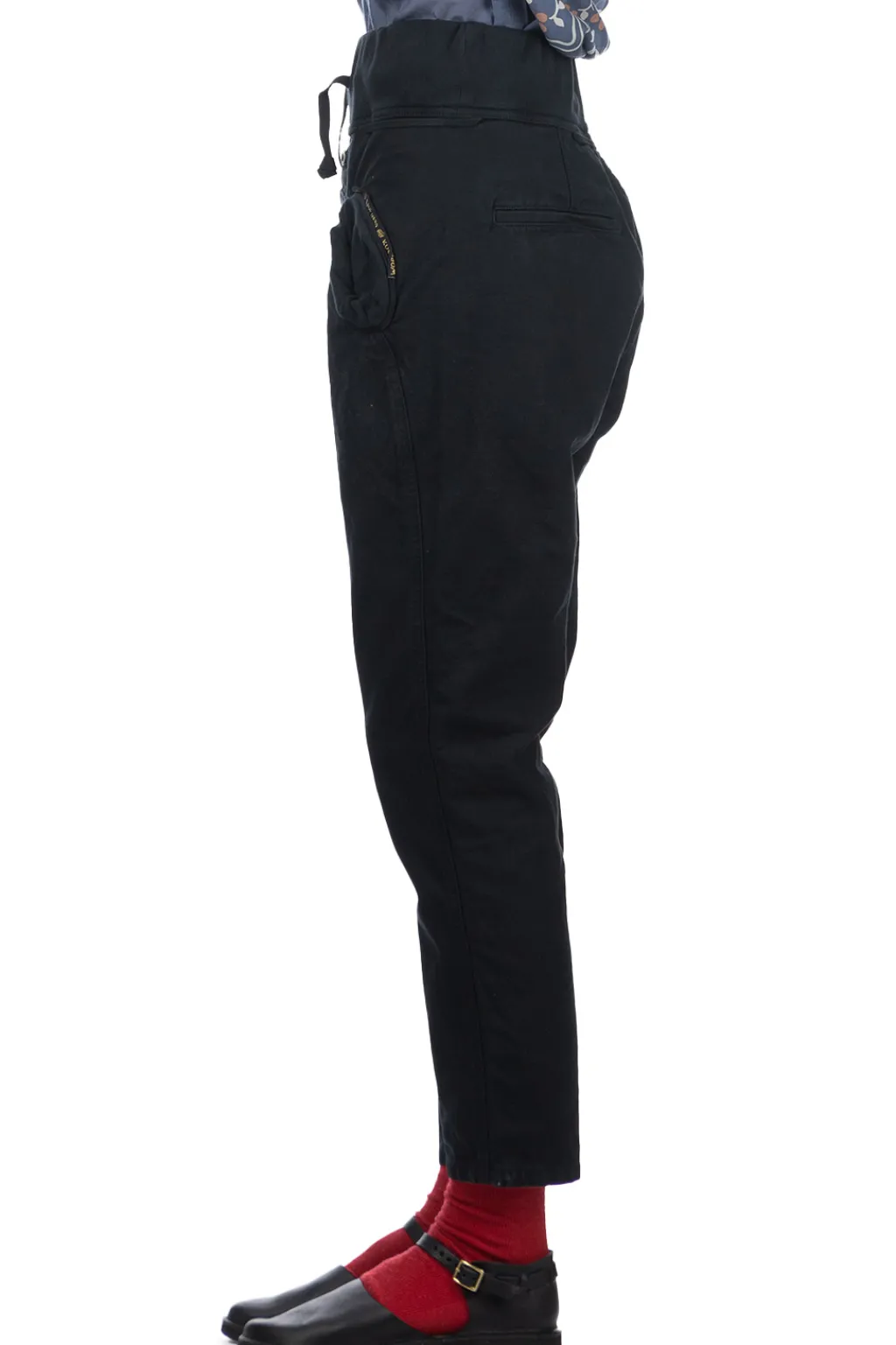 Discount Kapital Light Canvas Sarouel Nouvelle Pants -Black