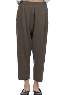 Best Evam Eva Linen Pants - Stone Grey