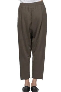 Best Evam Eva Linen Pants - Stone Grey