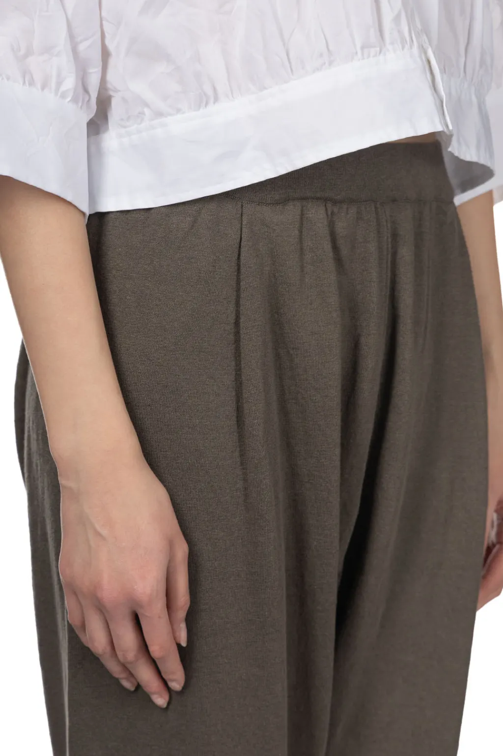 Best Evam Eva Linen Pants - Stone Grey