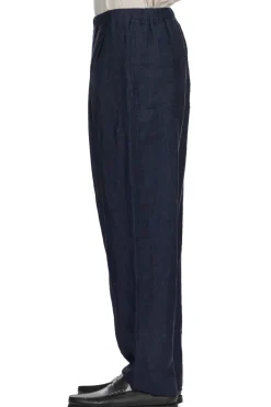 Hot YLEVE Linen Poplin Twill - Navy