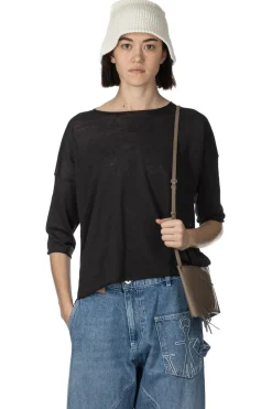Outlet Evam Eva Linen Pullover - Sumi