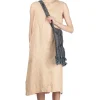 Sale ts(s) Linen Silk Sleeveless Slit Dress
