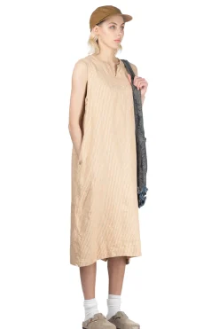Sale ts(s) Linen Silk Sleeveless Slit Dress